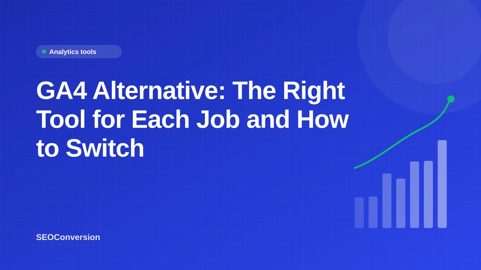 GA4 Alternative: The Right Tool for Each Job and How to Switch Comparison of GA4 alternative tools grouped by job: privacy analytics, self-hosted, product analytics and attribution