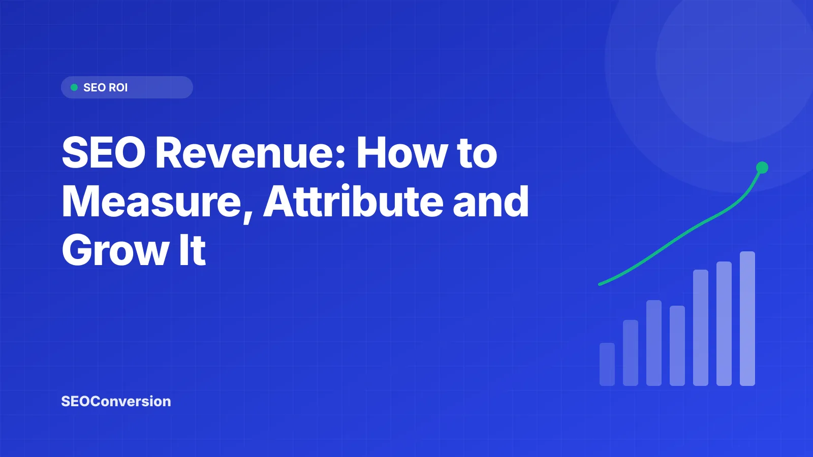 SEO Revenue: How to Measure, Attribute and Grow It SEO revenue broken into impressions, click-through rate, conversion rate and value per conversion
